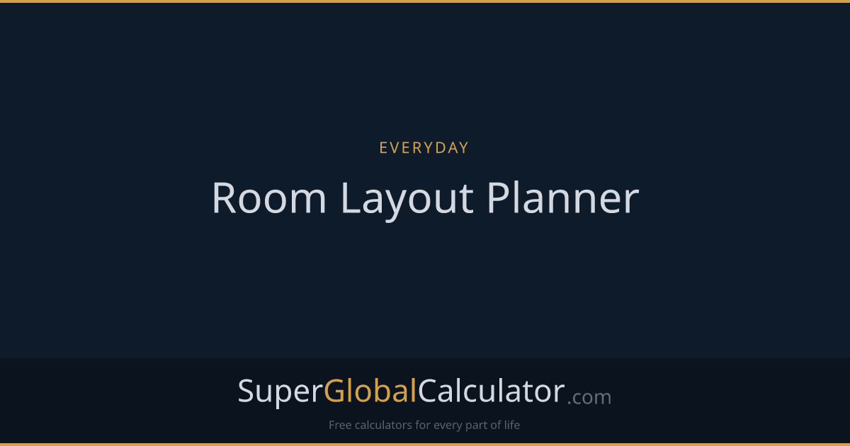 Room Layout Planner