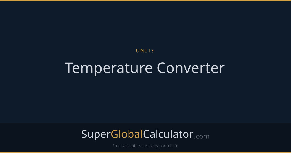 Temperature Converter